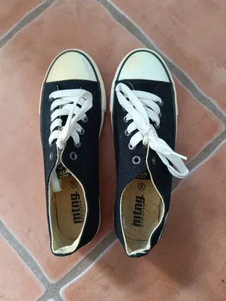 Zapatillas Mustang Negras Talla 39
