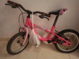 Bicicleta infantil B-Pro rosa