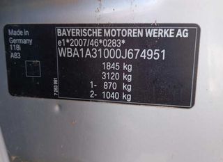 Capot bmw serie 1 lim. (f20) 118i 450416