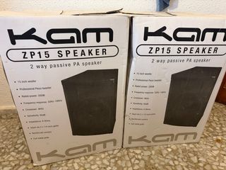 Altavoces KAM ZP15 (2 unidades)