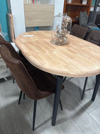 NUEVA Mesa de madera extensible hasta 180cm.