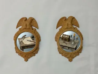 Dos marcos vintage para espejos, fotos, decoración