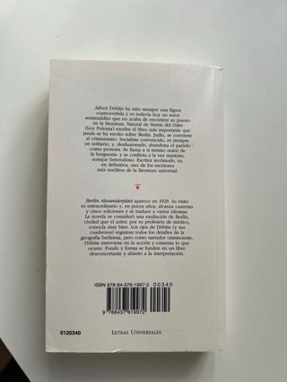 Berlín Alexanderplatz (Letras Universales / Uni...