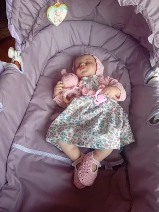 Muñeca Reborn Bebé Dormida