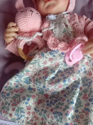 Muñeca Reborn Bebé Dormida