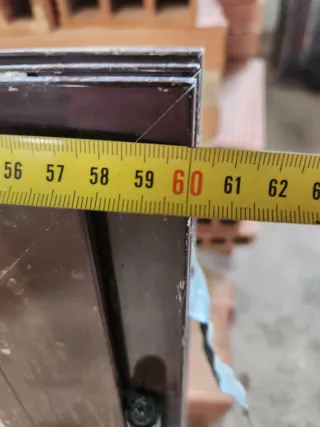 Ventana aluminio abatible