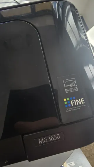 Impresora Canon MG3650 Negra