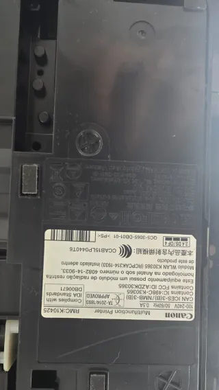 Impresora Canon MG3650 Negra