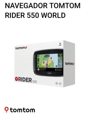 Navegador TomTom Rider 550 World