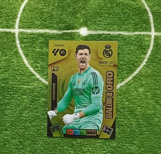 Courtois Nuevo Balón de Oro Panini Adrenalyn 25 26
