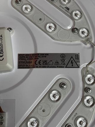 Lámpara LED Techo Wenge 24W NW