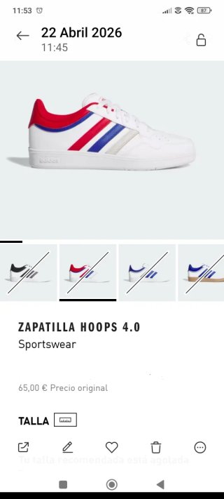 Zapatillas Adidas. Modelo Basketball. Nuevas.