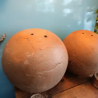 Sfere di terracotta artigianali