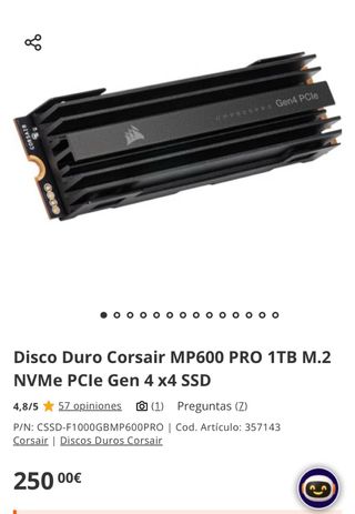 Consola PS5 + SSD NVMe 1Tb