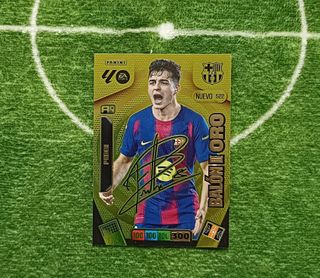 Pedri Nuevo balón de oro firmado Adrenalyn 2026