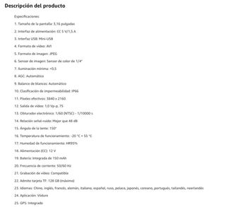 NUEVO! (70€) Dashcam Coche 4K 2K WiFi Dual Cam