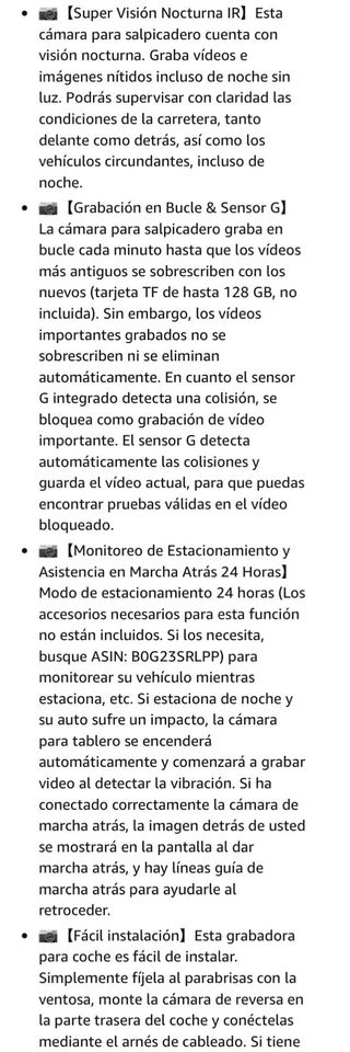 NUEVO! (70€) Dashcam Coche 4K 2K WiFi Dual Cam