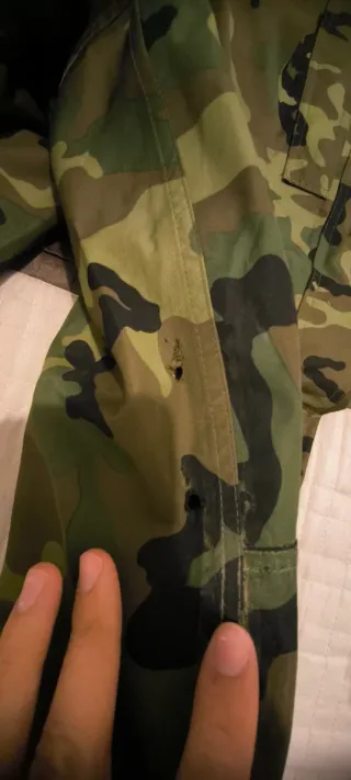 Traje de intemperie camuflaje boscoso