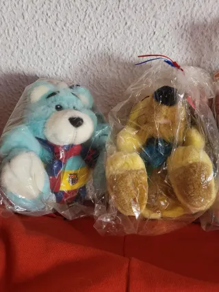 Peluches del barca colección de periódico sport