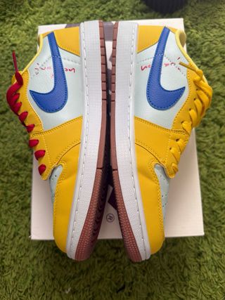 Nike Air Jordan 1 Low Travis Scott Canary