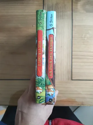 Gerónimo Stilton Libro de la selva e isla del teso
