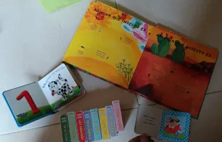 Libros prescolar Micky, números, leer y adivinar