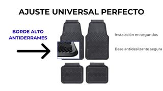Alfombrillas Coche Goma Universal