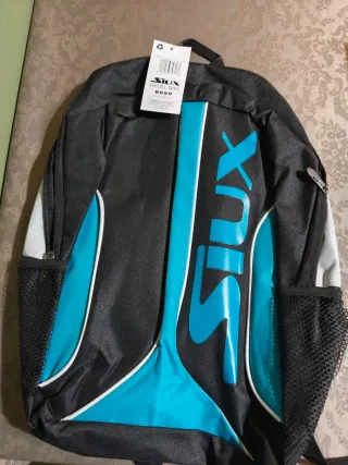 Mochila Paletero SIUX Negra y Azul