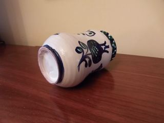 decorativo Jarrón Cerámica Fajalauza (Granada).