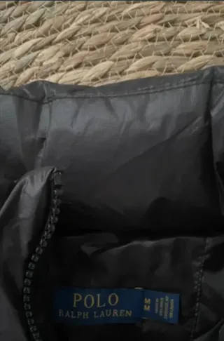 Chaleco Ralph Lauren Talla M Negro