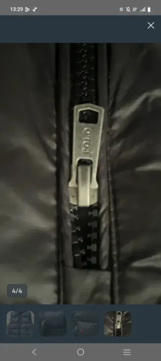 Chaleco Ralph Lauren Talla M Negro