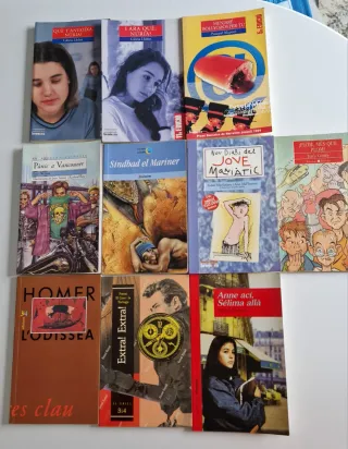 Lote libros juveniles en catalán