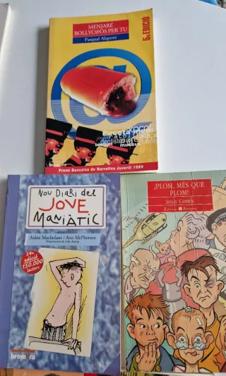 Lote libros juveniles en catalán
