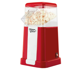 Máquina palomitas JOCCA 1200W sin aceite vintage