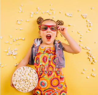 Máquina palomitas JOCCA 1200W sin aceite vintage