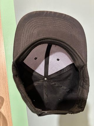 Gorra Snapback Logo Messi Negra