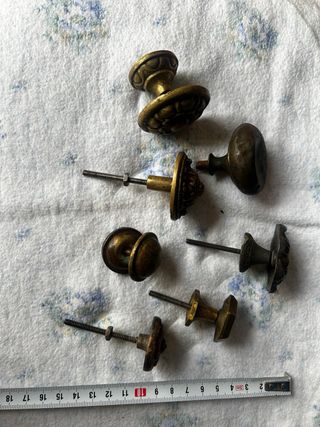 Tiradores/pomos Antiguos Metal