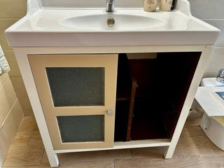 Mueble baño + armario + espejo