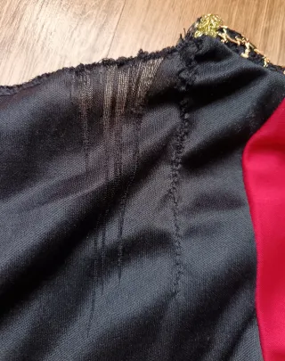 Disfraz Medieval Rosa y Dorado