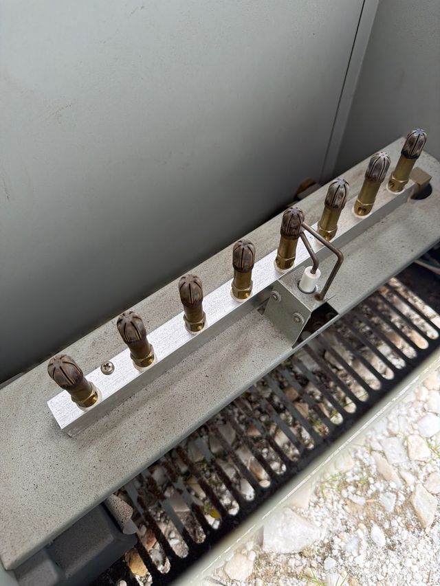 Quemador de gas industrial