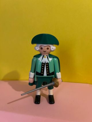Playmobil Figura Soldado Verde con Espada