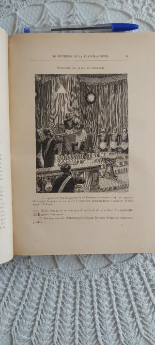 Libro de Francmasonería ilustrado (1887)
