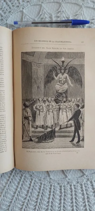 Libro de Francmasonería ilustrado (1887)