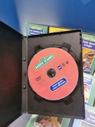 Barrio sesamo, 11 dvds, dvds infantiles