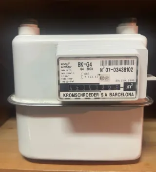 Contador Gas G4 Kromschroeder BK-G4