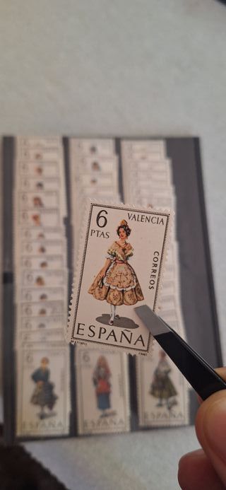 Sellos Trajes Regionales Serie Completa (52)