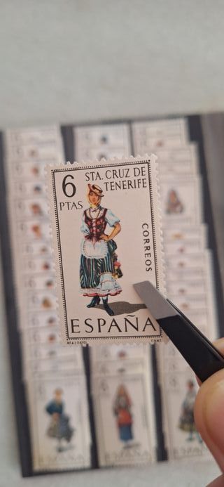 Sellos Trajes Regionales Serie Completa (52)