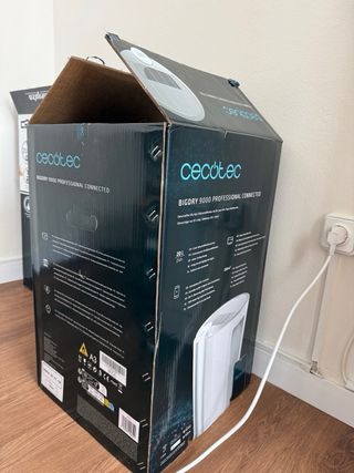 Deshumidificador Cecotec Blanco y Plateado