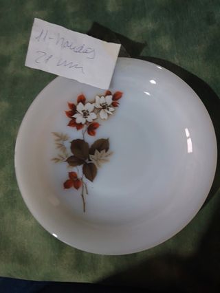 Plato Arcopal Flor Almendro 19cm.postre 24e