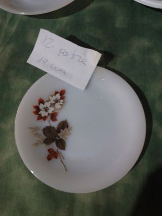 Plato Arcopal Flor Almendro 19cm.postre 24e